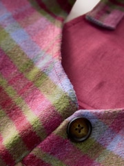 Purple Check Pinafore Dress (3mths-8yrs) - Image 8 of 8