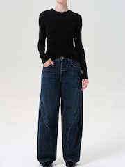 AGOLDE Blue Twist Jeans In Nexus - Image 1 of 5