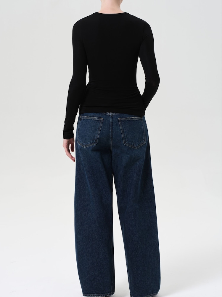 AGOLDE Blue Twist Jeans In Nexus - Image 2 of 5