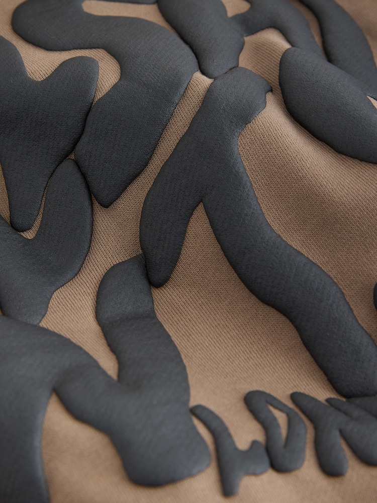 smALLSAINTS Brown Orlando Oversized Hoodie and Joggers Set - Image 13 of 13