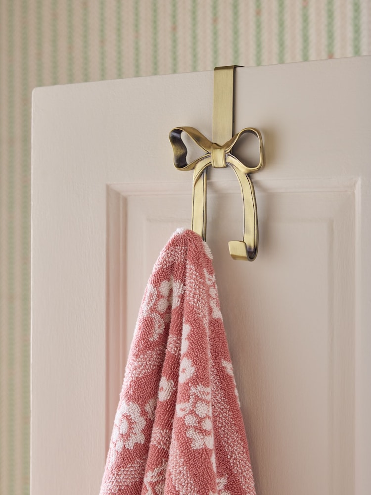 Gold Bow Over Door Hook - Image 1 of 4