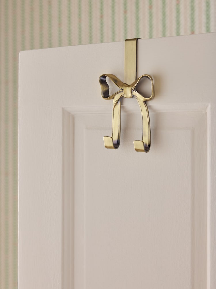 Gold Bow Over Door Hook - Image 2 of 4