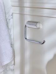 حامل لفافات حمام بتصميم مضلع - صورة 2 من 4