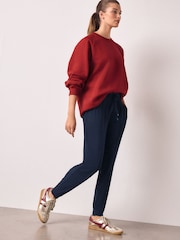 Navy Jersey Joggers - Image 1 of 8