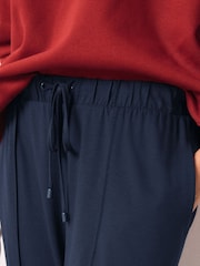 Navy Jersey Joggers - Image 5 of 8