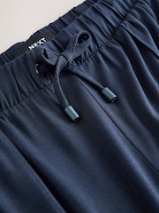 Navy Jersey Joggers - Image 7 of 8