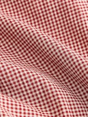 Red/Cream Gingham Wide Leg Trousers - Image 7 of 7