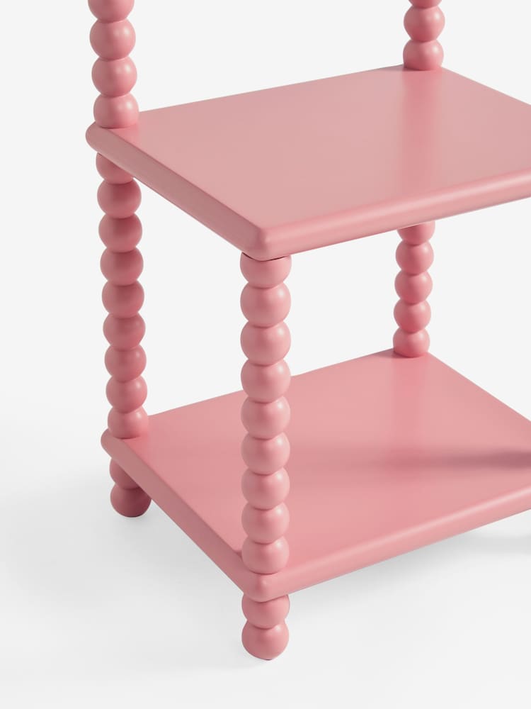 Pink Bobbin Towel Rail Storage Stool - Image 6 of 6 Pink Bobbin Towel Rail Storage Stool - Image 6 of 6