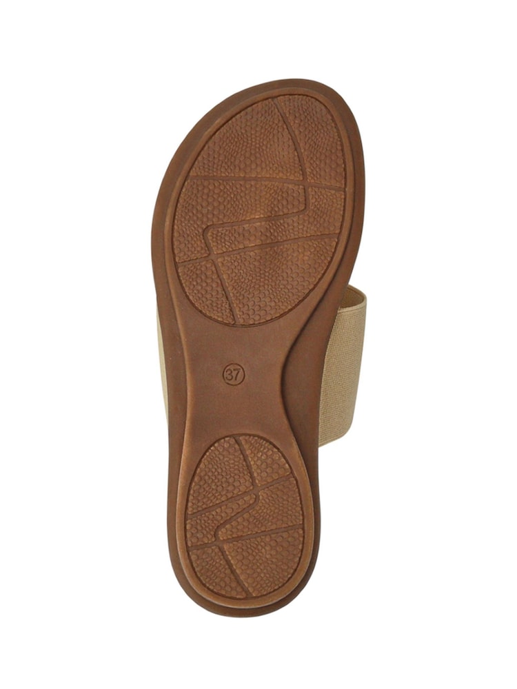 Pavers Cream Flexible Toe-Post Sandals - Image 5 of 5