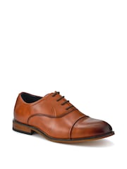 Pavers Brown Smart Lace-Up Shoes - Image 2 of 5