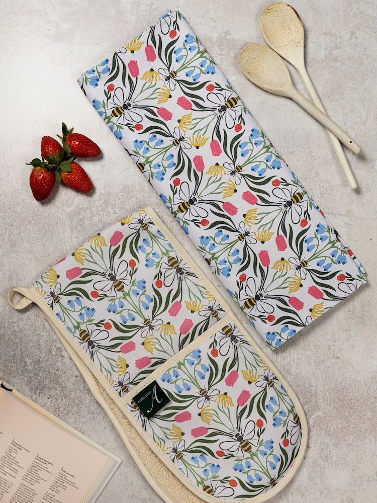 Avalon Home Multi British Bees Oven Gloves - Image 4 of 4