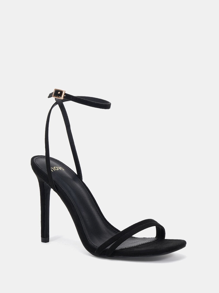 Sandales Talons Hauts Missguided Noires - Taille 8 (UK) - Neuf Avec Boîte