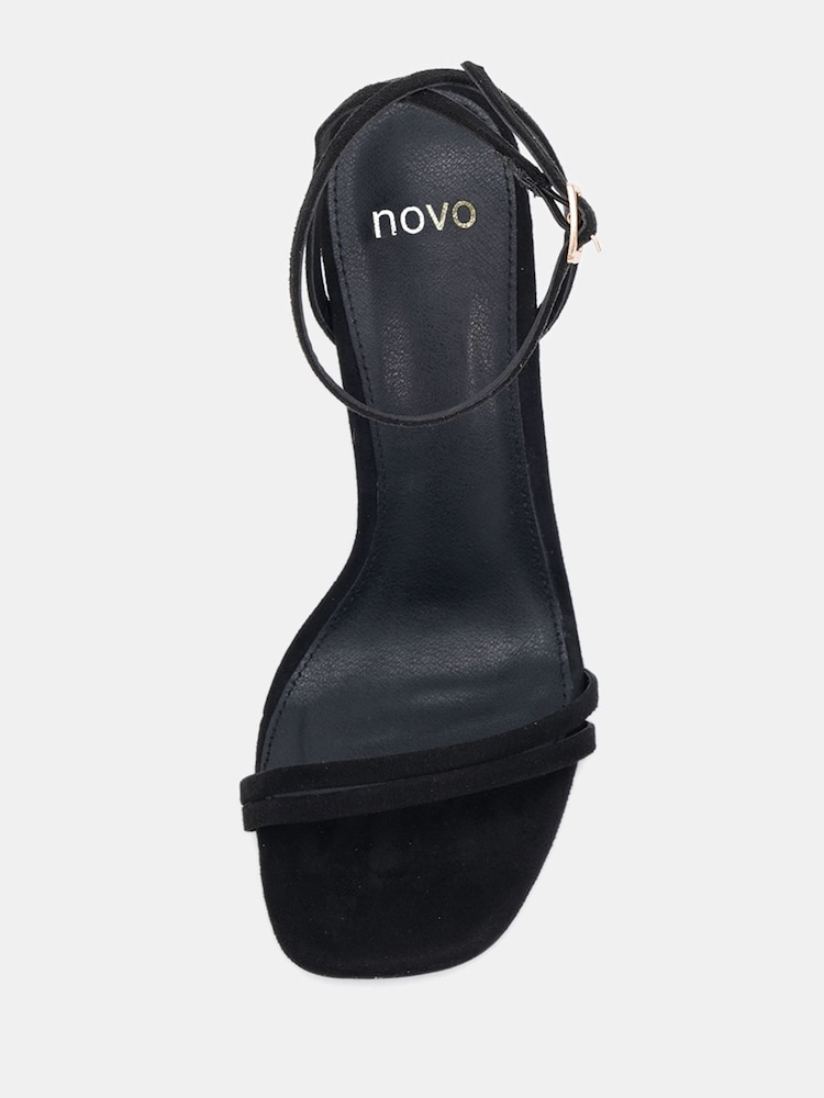 Novo Black MATILDA Strappy Heeled Sandals - Image 6 of 6