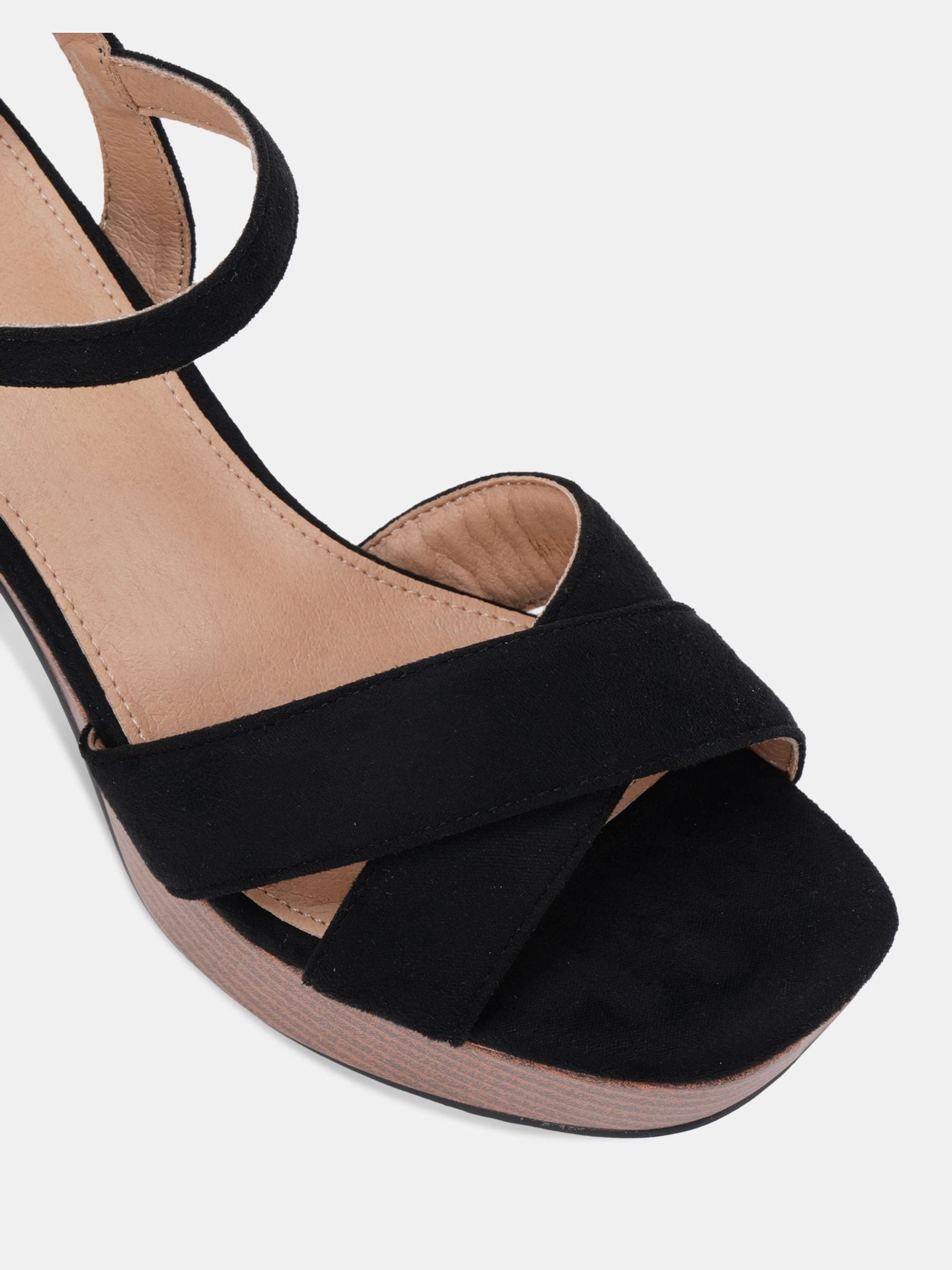 Buy Novo Black MADISON Platform Heeled Sandals from Next USA