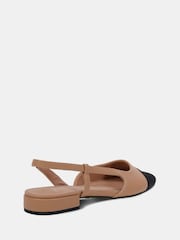 Novo Nude CLASSIC Slingback Flat Shoes - Image 4 of 6