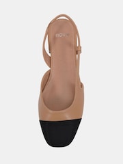Novo Nude CLASSIC Slingback Flat Shoes - Image 5 of 6
