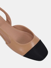 Novo Nude CLASSIC Slingback Flat Shoes - Image 6 of 6