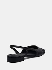 Preto - Novo CLASSIC Slingback Flat Shoes - Imagem 4 de 6