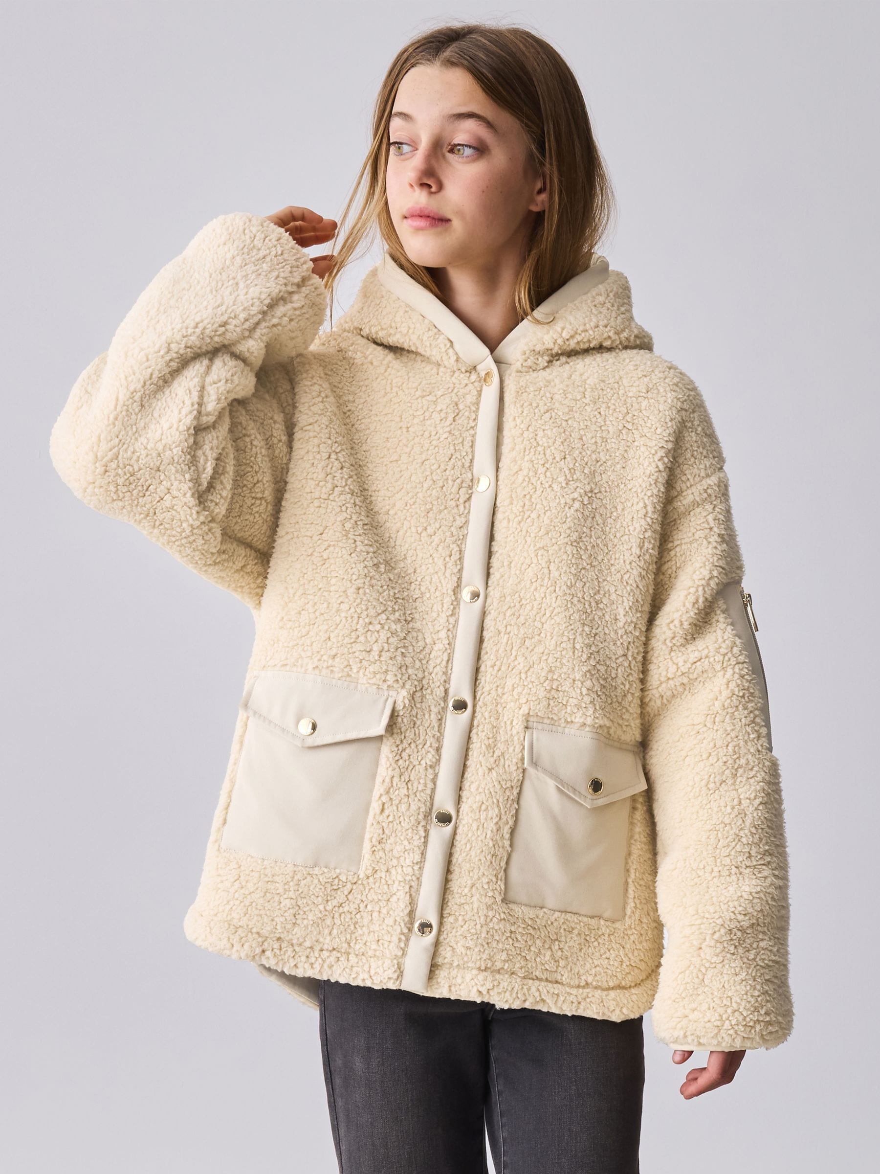 Fleece Jacket Next Teddy Duffle Coat Buy Baker By Ted Baker Zip