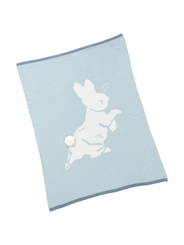 Peter Rabbit Multi Signature Knitted Blanket - Image 2 of 2 Peter Rabbit Multi Signature Knitted Blanket - Image 2 of 2