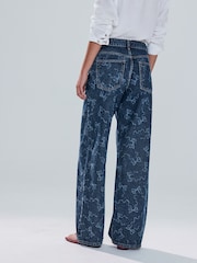 Dark Blue Bow Print - Jeans - Bild 4 von 8