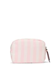 Victoria's Secret Heritage Stripe Pink Makeup Bag - Image 2 of 3