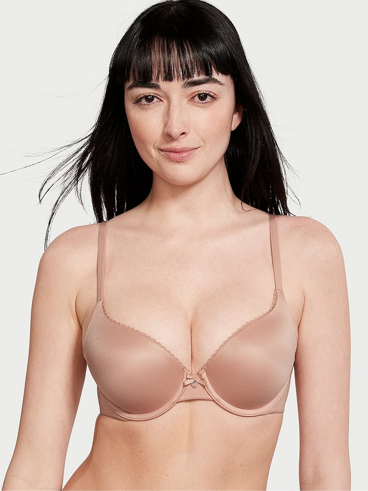 Victoria's Secret Macaron Nude Smooth Full Cup Push Up Bra - Image 1 of 3 Victoria's Secret Macaron Nude Smooth Full Cup Push Up Bra - Image 1 of 3