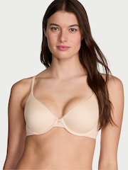 Victoria's Secret Marzipan Nude Lace Lightly Lined Full Cup Bra - Image 1 of 3