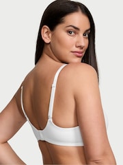 Victoria's Secret White Strap Lightly Lined Non Wired Logo Bra - Image 2 of 3