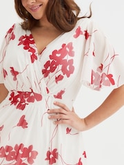 Scarlett & Jo White Julie Hanky Hem Dress - Image 2 of 4