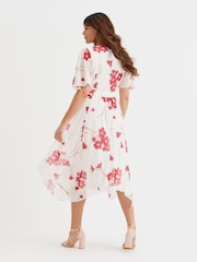 Scarlett & Jo White Julie Hanky Hem Dress - Image 4 of 4