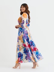 Scarlett & Jo Blue Verity Maxi Gown - Image 3 of 4