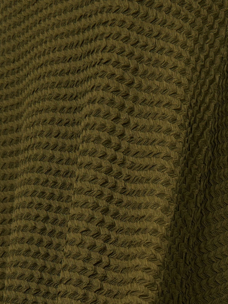 Threadbare Green Textured Jersey Pull-On Maxi Skirt - Image 5 of 5