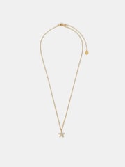 Accessorize Gold 14ct Plated Starfish Pendant Necklace - Image 2 of 2