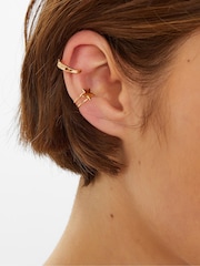 Accessorize Gold Tone Celestial Ear Cuffs 6 Pack - Image 3 of 3