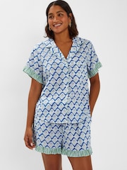 Accessorize Dandelion Print 100% Cotton Pyjamas Set - صورة 1 من 4