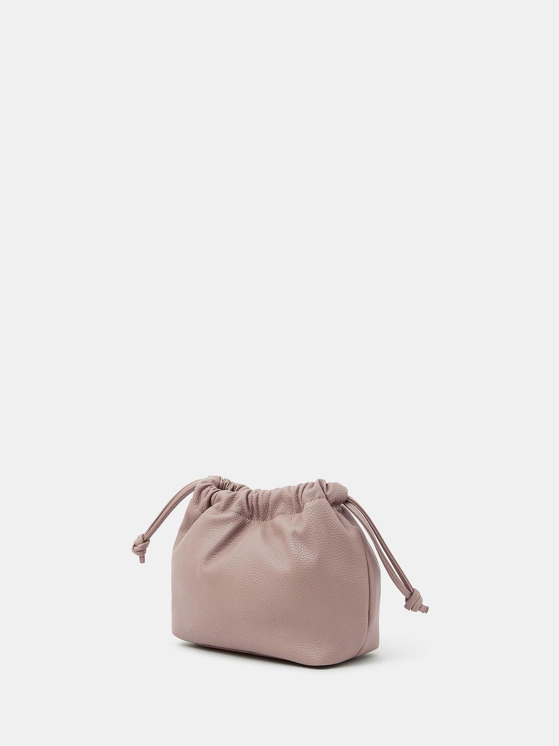 Accessorize Natural Drawstring Cross-Body Bag