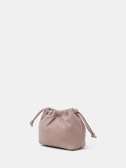 Accessorize Natural Drawstring Cross-Body Bag - Image 1 of 3