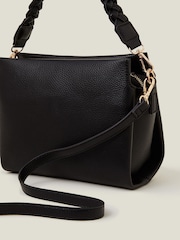 Accessorize Braid Strap Faux Leather Cross-Body Bag - Slika 2 iz 3