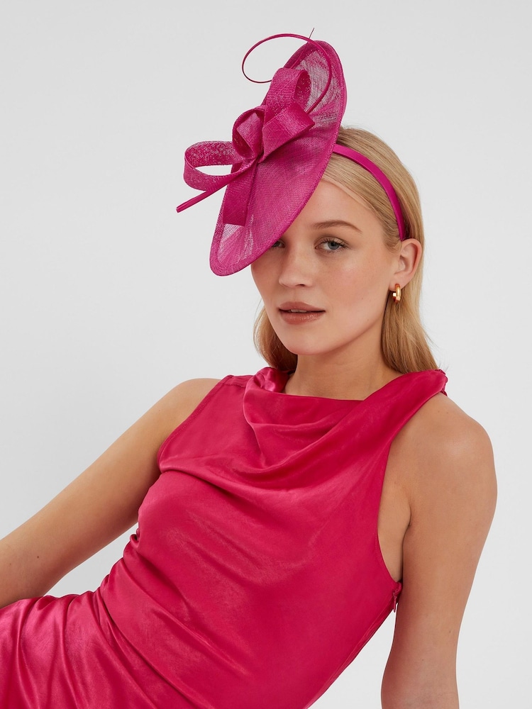 Accessorize Pink Loop Quil Disc Fascinator Hat - Image 1 of 3