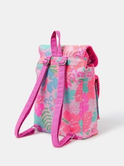 Angels By Accessorize Pink Girls Tropical Print Canvas Backpack - Image 2 of 3