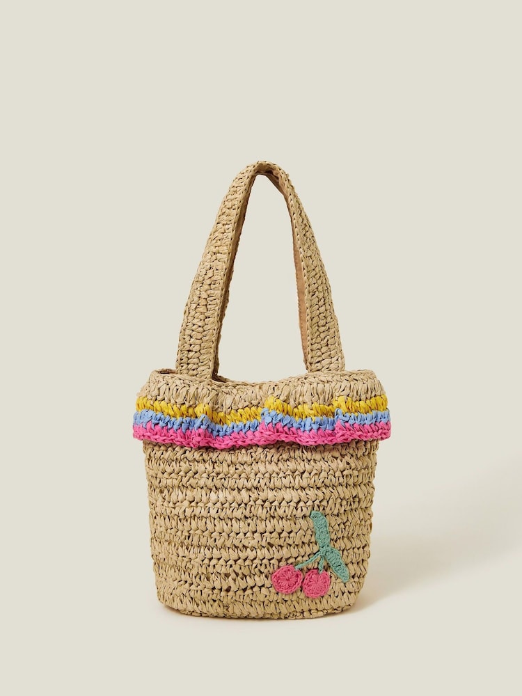 Angels By Accessorize Cherry Woven Bag - Imagen 1 de 4