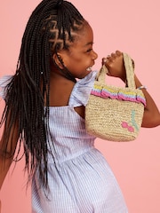 Angels By Accessorize Cherry Woven Bag - Imagen 4 de 4