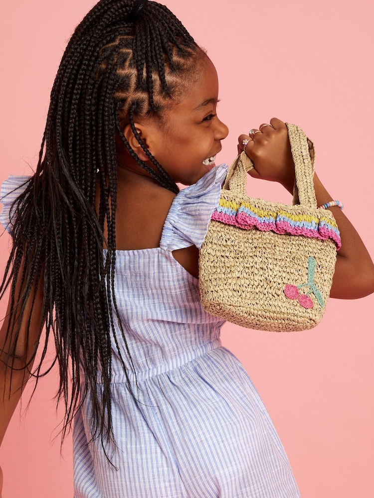 Angels By Accessorize Cherry Woven Bag - Imagen 4 de 4