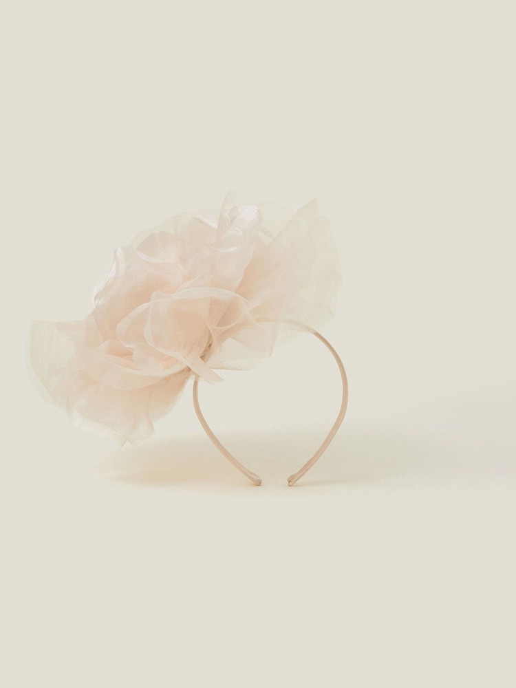 Accessorize Natural Oversized Corsage Headband - Image 1 of 3