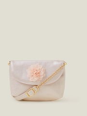 Angels By Accessorize Natural Girls Corsage Flower Bag - Image 1 of 2