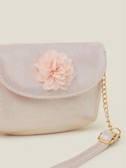 Angels By Accessorize Natural Girls Corsage Flower Bag - Image 2 of 2