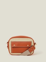 Accessorize Utility Canvas Cross-Body Bag - Slika 1 iz 4