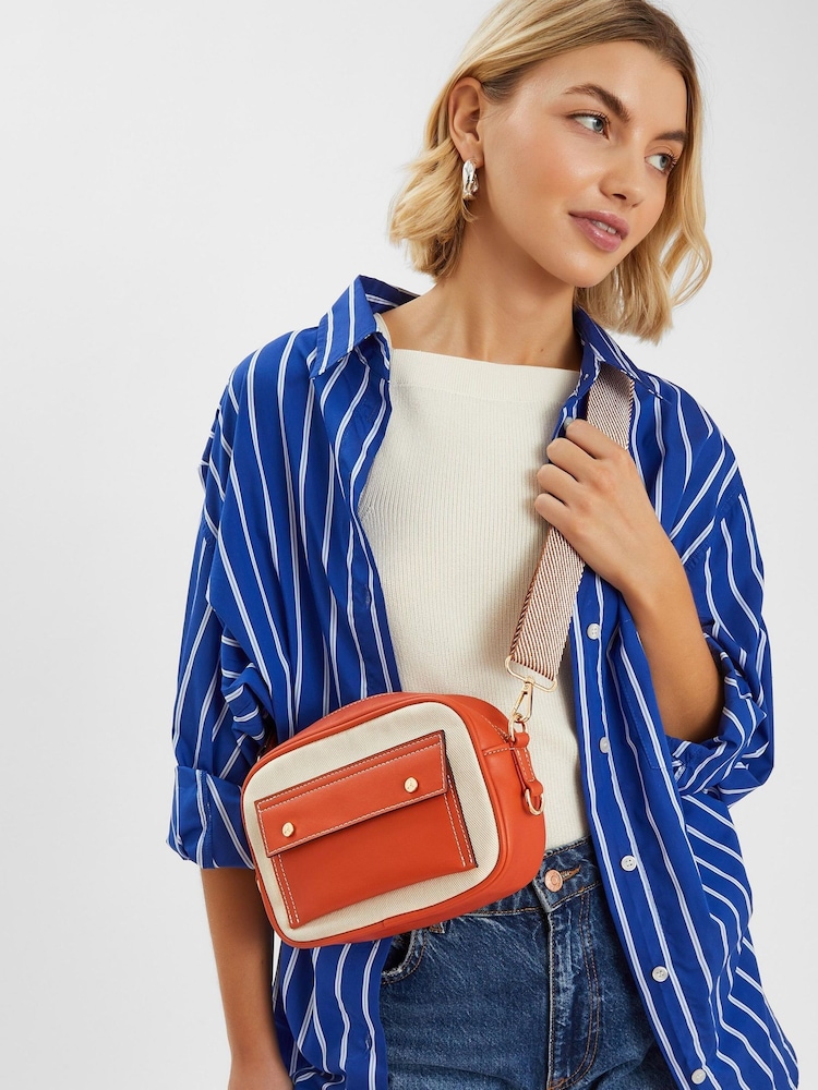 Accessorize Utility Canvas Cross-Body Bag - Slika 4 iz 4