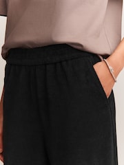 Black Cord Wide Leg Trousers - Image 4 of 7